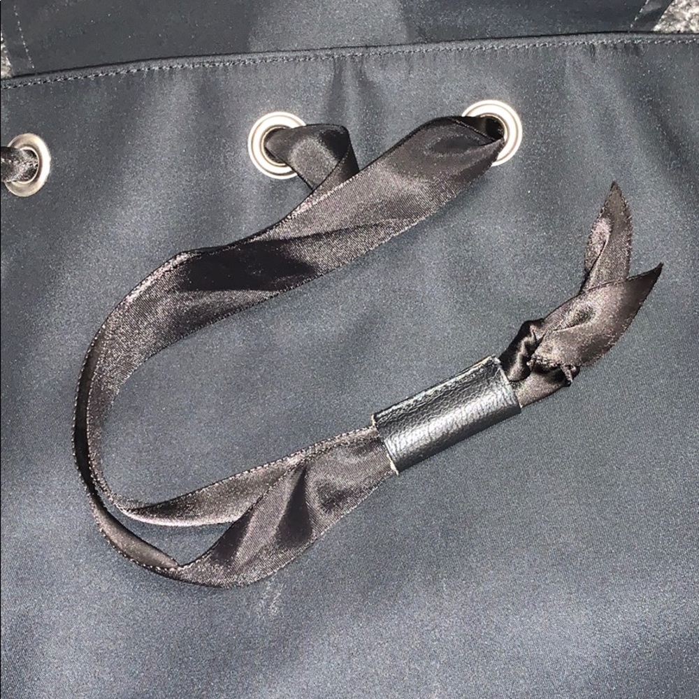Dolce & Gabbana vintage black nylon drawstring backpack - Picture 12 of 12